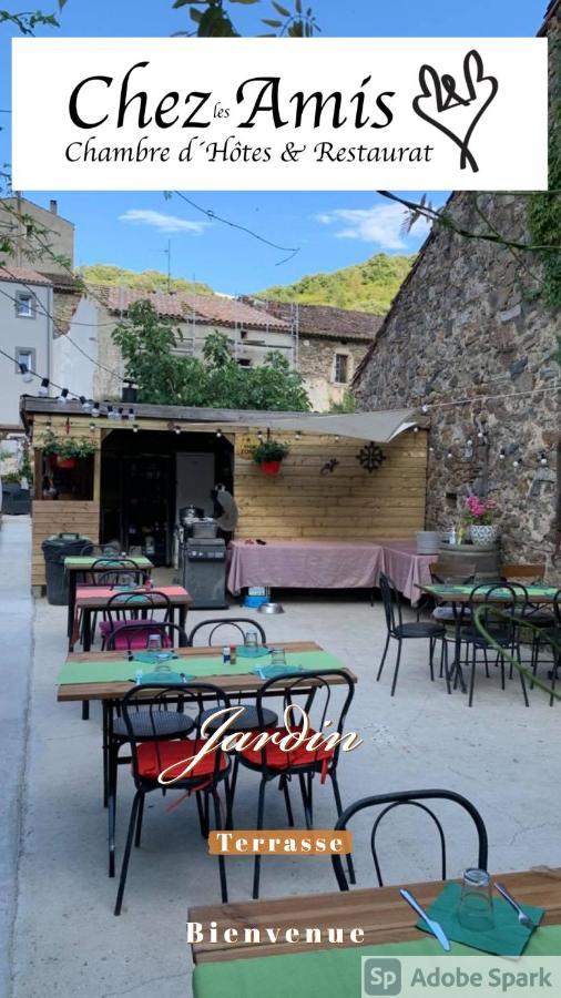 מלון Saint-Nazaire-de-Ladarez Chez Les Amis מראה חיצוני תמונה